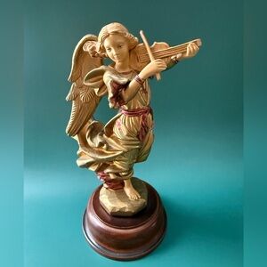 Horchow Revolving Angel Music Box - Silent Night 🎵